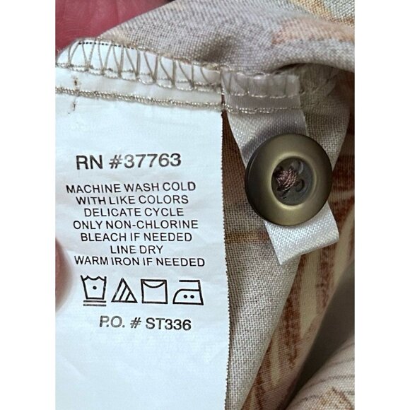 Axis LA Silk Shirt Vacation Vibes-Size Large - Picture 7 of 7